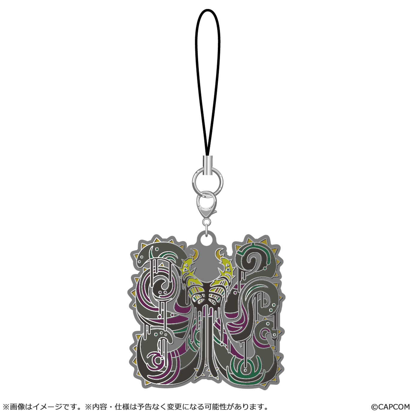 モンスターハンターワイルズ_モンスターアイコン メタルキーホルダー