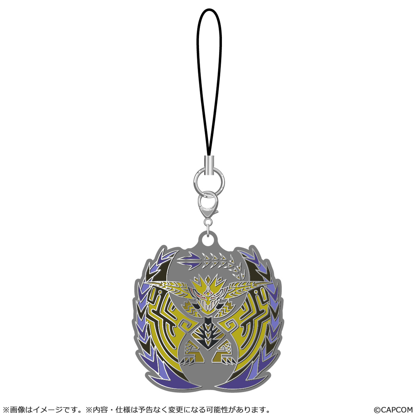 新品未開封 モンハン ワイルズ/アイコンメタルキーホルダー /人気5種セット イーカプコン |モンスターハンターワイルズ モンスターアイコン