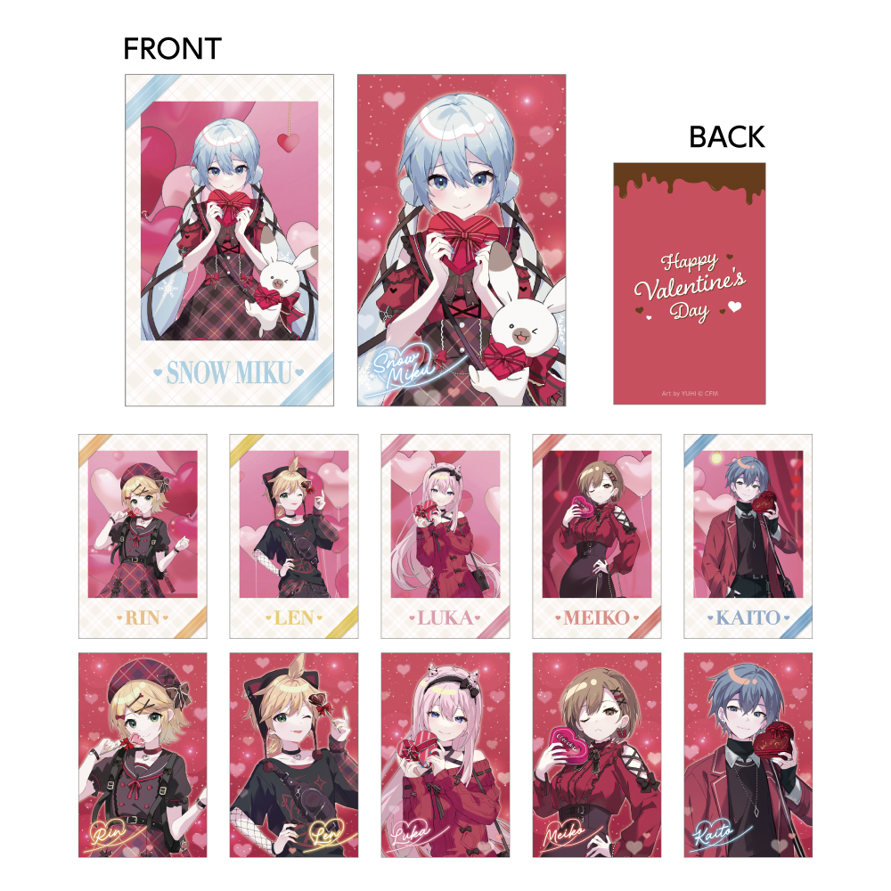 雪ミク×ドン・キホーテ_トレーディング チェキ風カード　【BOX／12個入り】【コンプリートBOX】