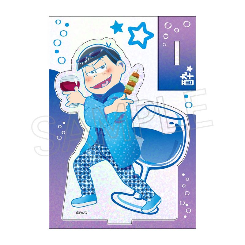 おそ松さん_ビビッドライン ホロアクリルスタンド 酔い松 カラ松