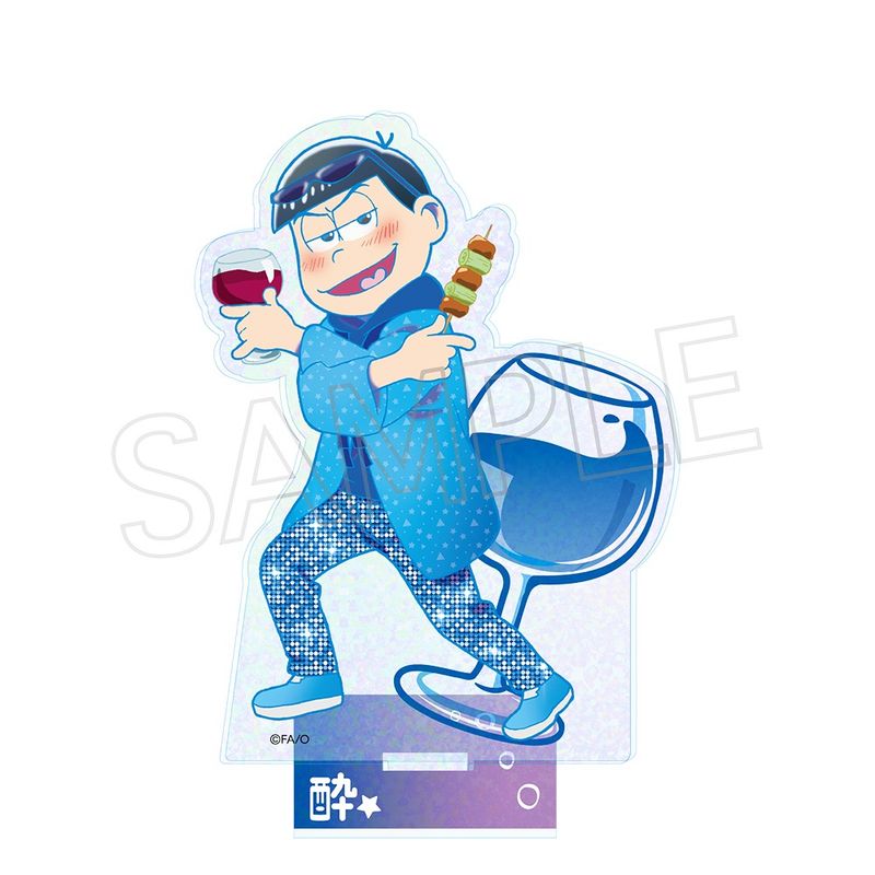 おそ松さん_ビビッドライン ホロアクリルスタンド 酔い松 カラ松