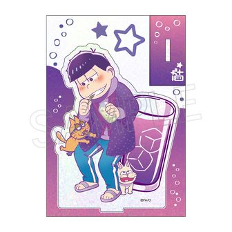おそ松さん_リボン付きデカアクリルスタンド カラ松 ジャージ