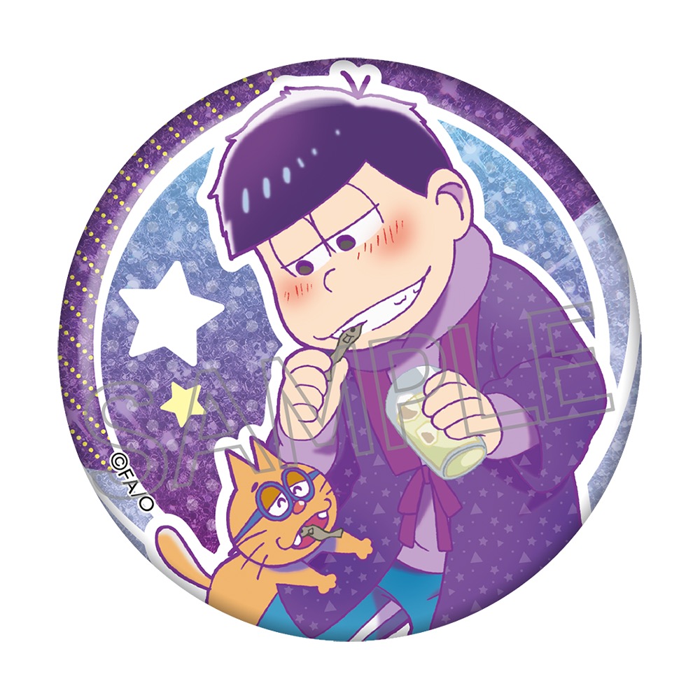 おそ松さん カラ松 ホログラム缶バッジ35個 ブシロードクリエイティブ公式 on X: 