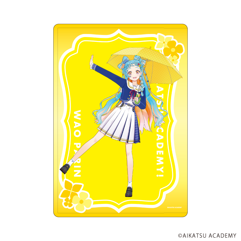 アイカツアカデミー！_キャラクリアケース03/和央パリン 梅雨ver.(撮り下ろし)