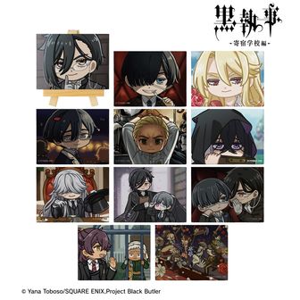 黒執事 -寄宿学校編-_メモリアルアクリルバッジ 葬儀屋(アンダー