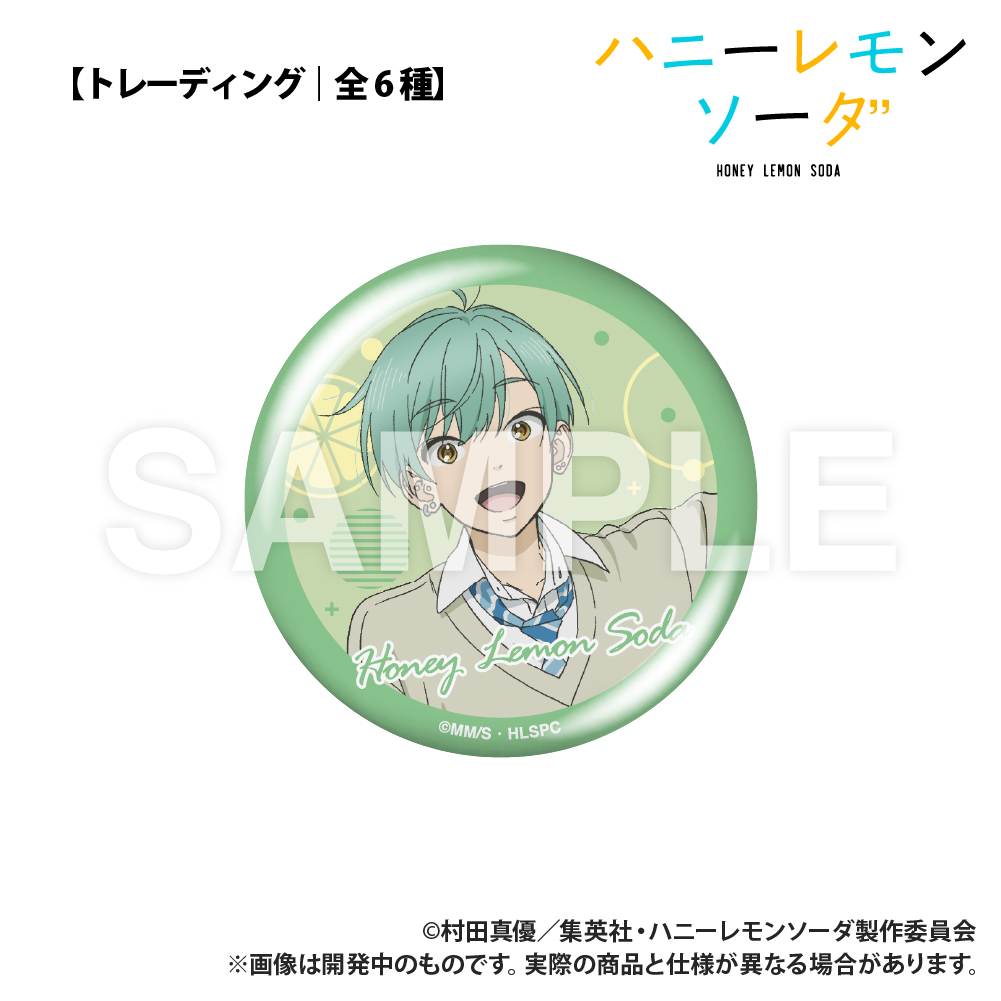 アニメバコ 限定 ハニーレモンソーダ 学生証缶バッジ アニメバコ 限定 ハニーレモンソーダ 学生証缶バッジ