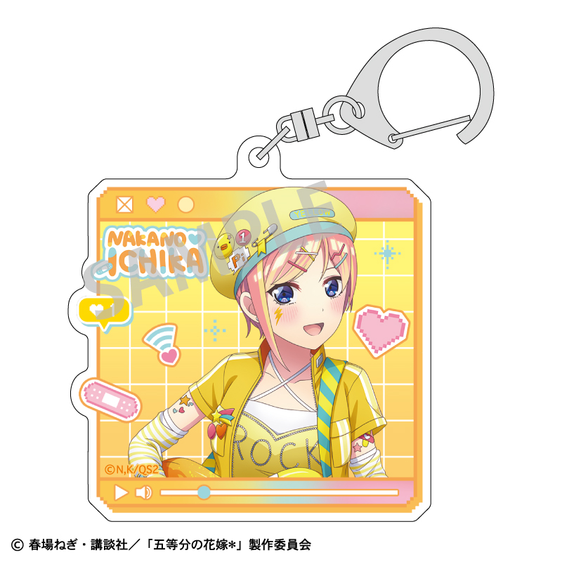 五等分の花嫁＊_アクリルキーホルダー 中野一花／配信者なりきり