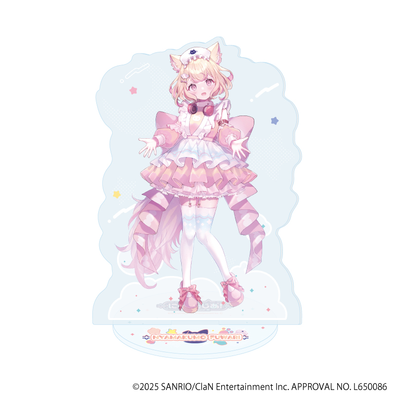 にゃんたじあ！_アクリルスタンド 11/若魔雲ふわり 2025誕生日ver.(公式イラスト)