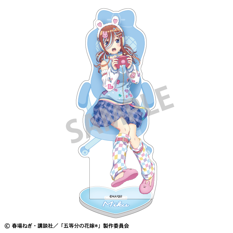 五等分の花嫁＊_アクリルスタンド 中野三玖／配信者なりきり