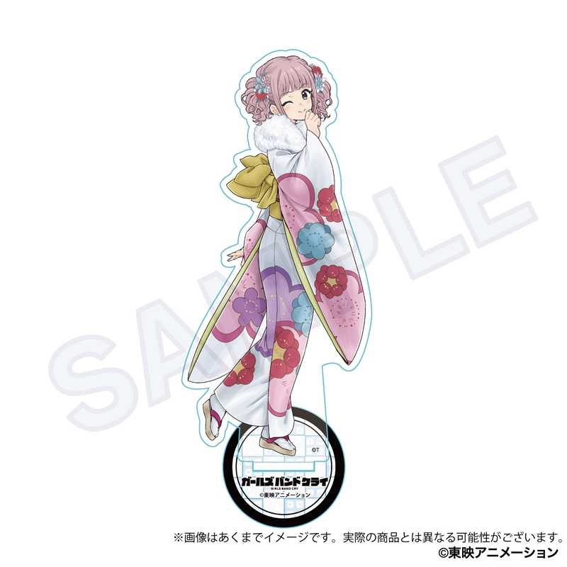 ガールズバンドクライ_アクリルスタンド　晴れ着ver.　ヒナ