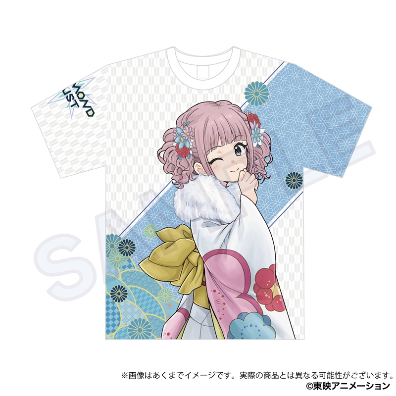ガールズバンドクライ_フルグラフィックTシャツ　晴れ着ver.　ヒナ