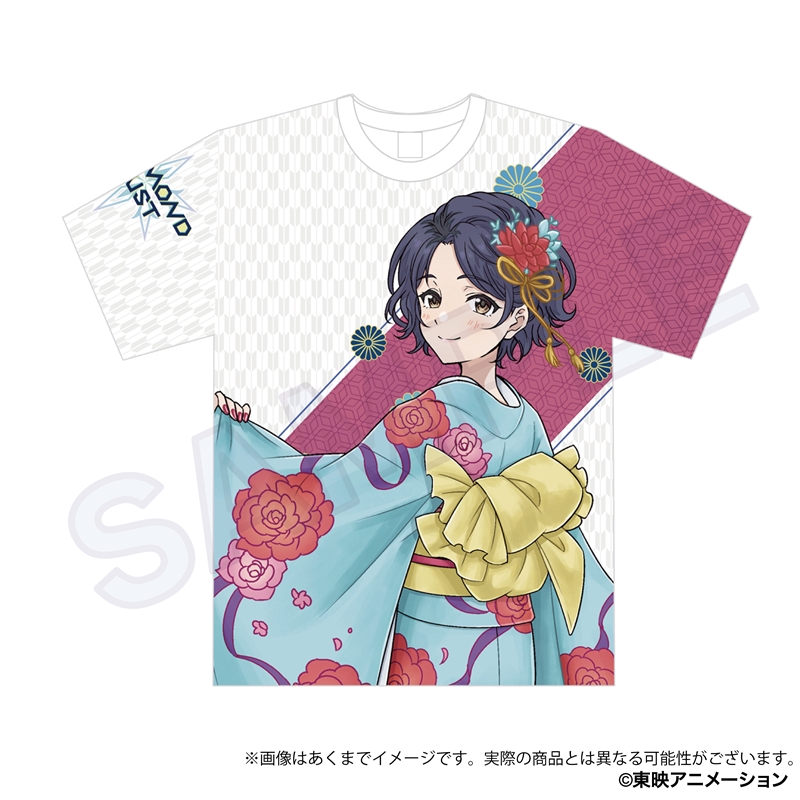 ガールズバンドクライ_フルグラフィックTシャツ　晴れ着ver.　ナナ