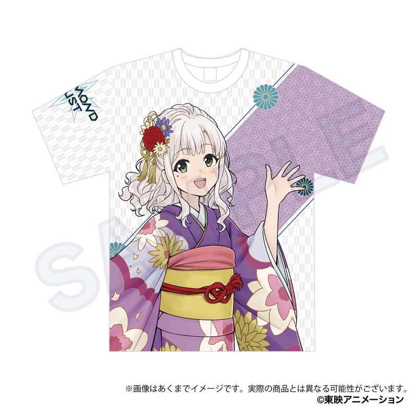 ガールズバンドクライ_フルグラフィックTシャツ　晴れ着ver.　アイ