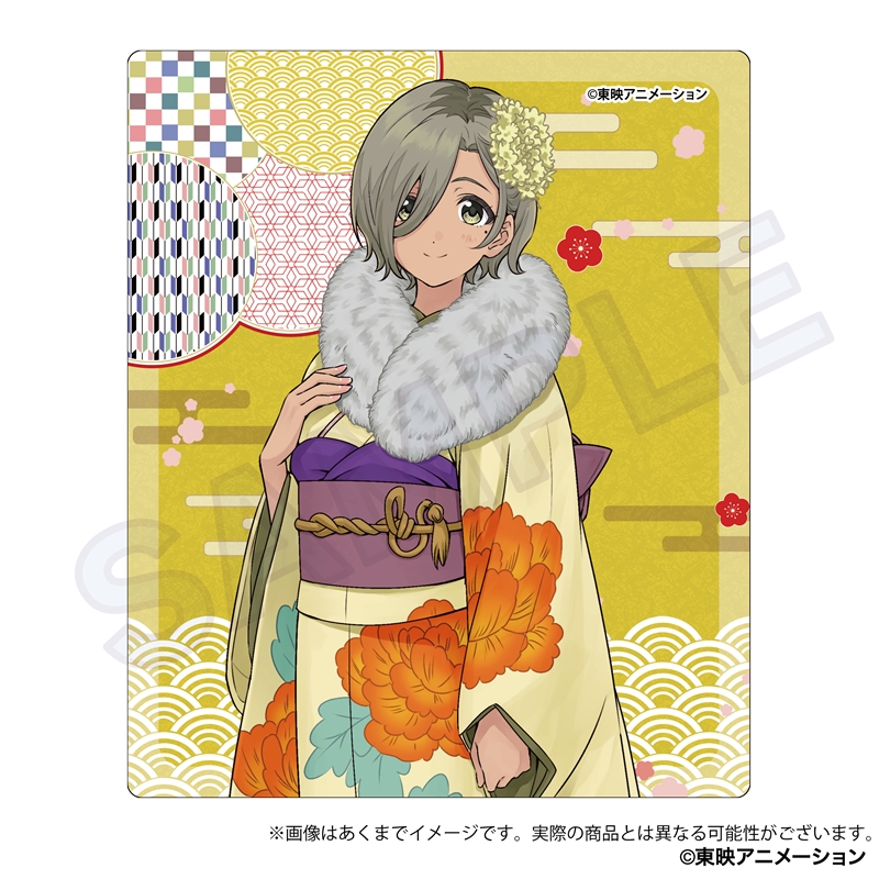 ガールズバンドクライ_マウスパッド　晴れ着ver.　ルパ