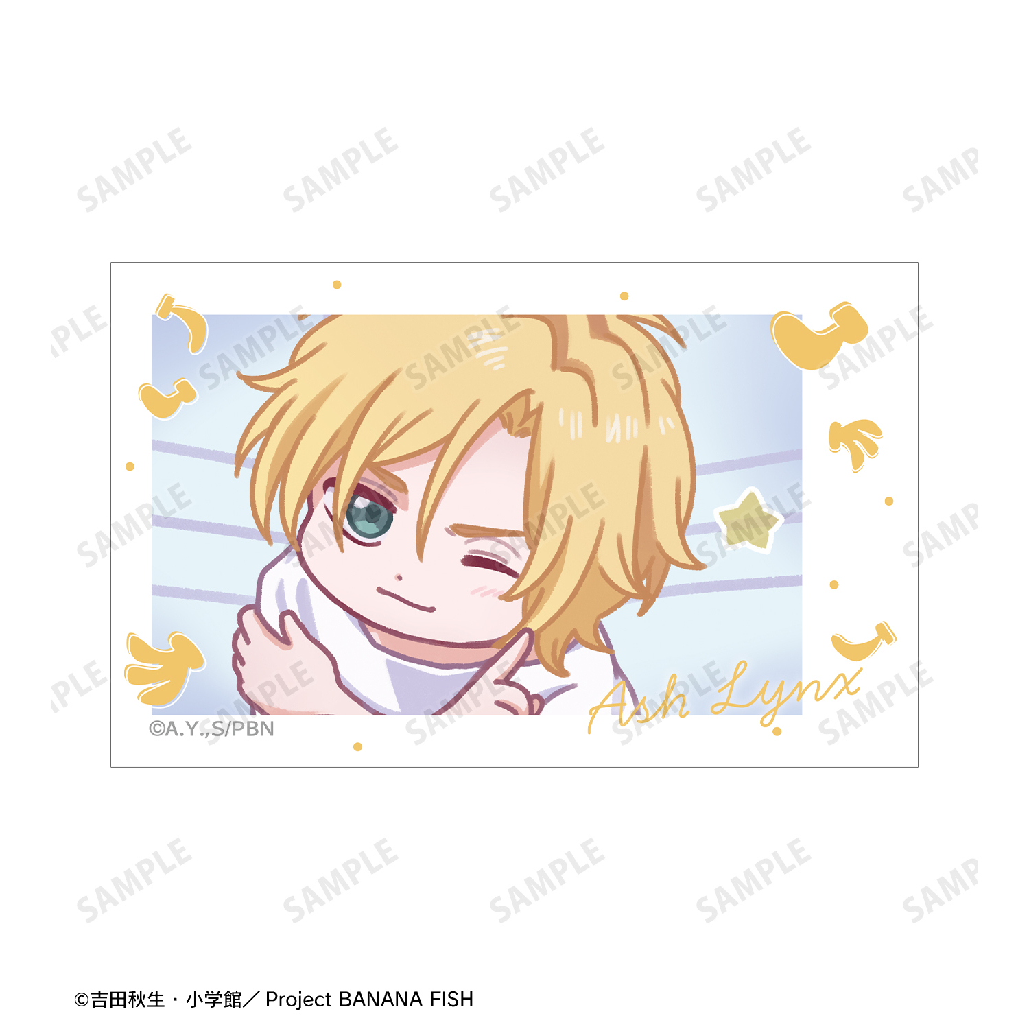 BANANA FISH_ゆるコマ イラストカード3枚セット ver.A | 公式グッズ