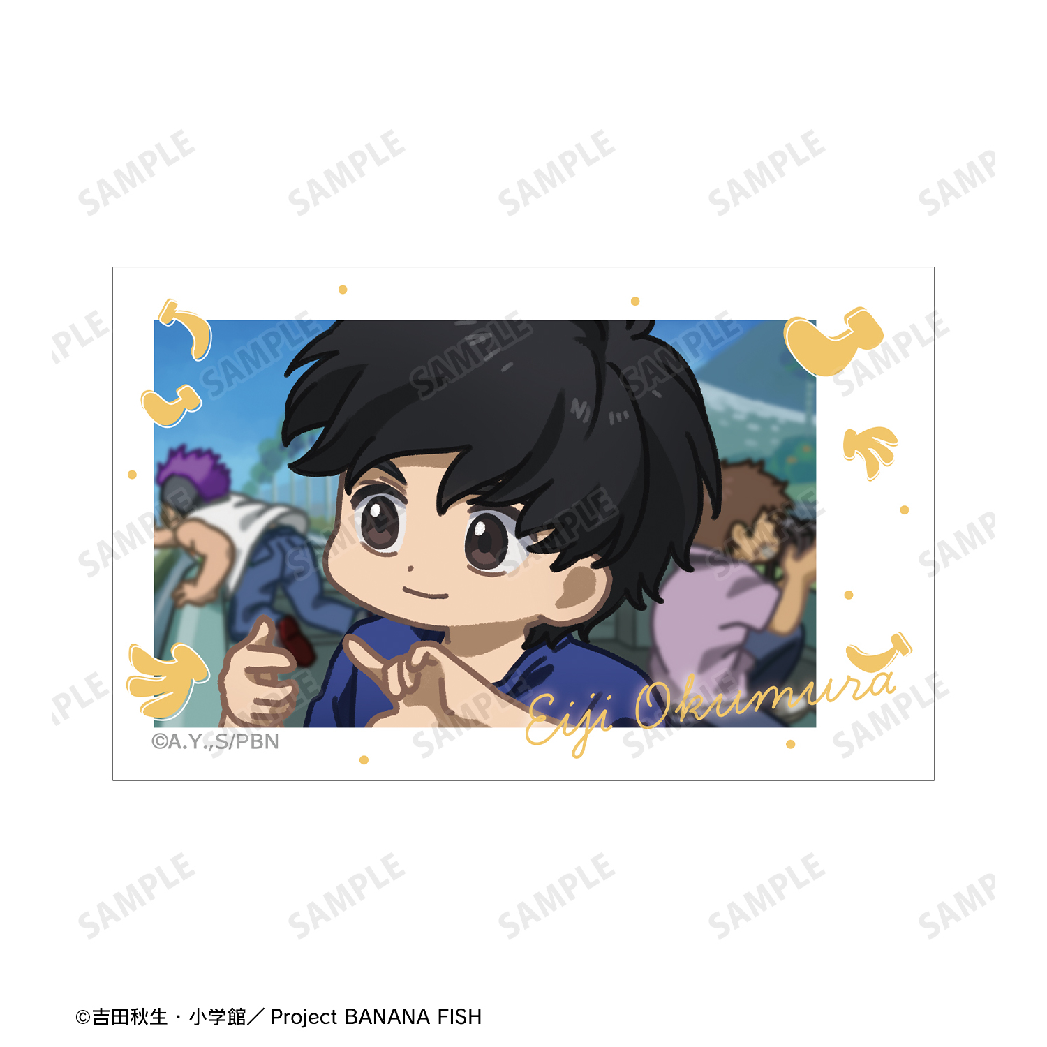 BANANA FISH_ゆるコマ イラストカード3枚セット ver.A | 公式