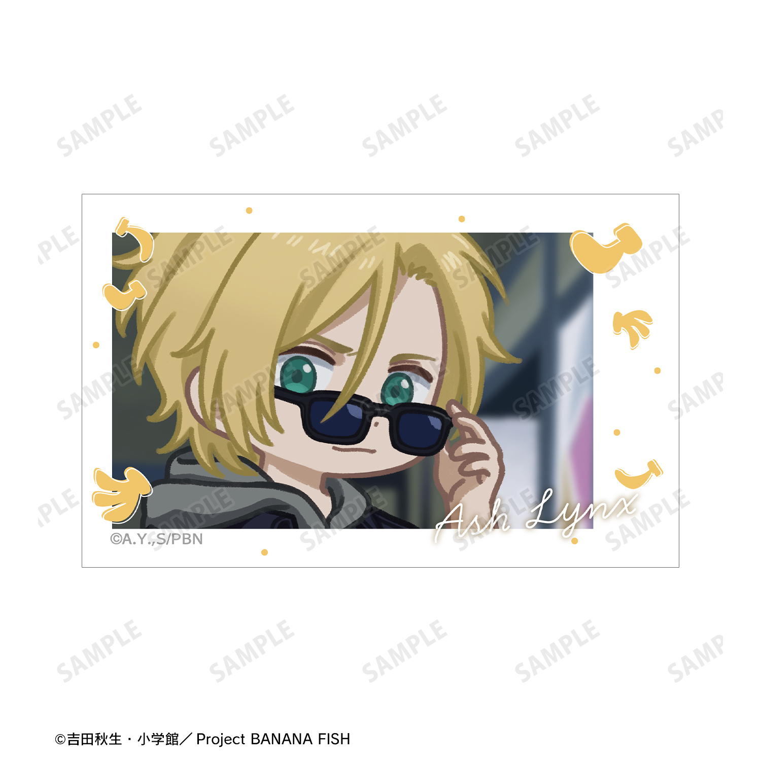 BANANA FISH_ゆるコマ イラストカード3枚セット ver.B | 公式