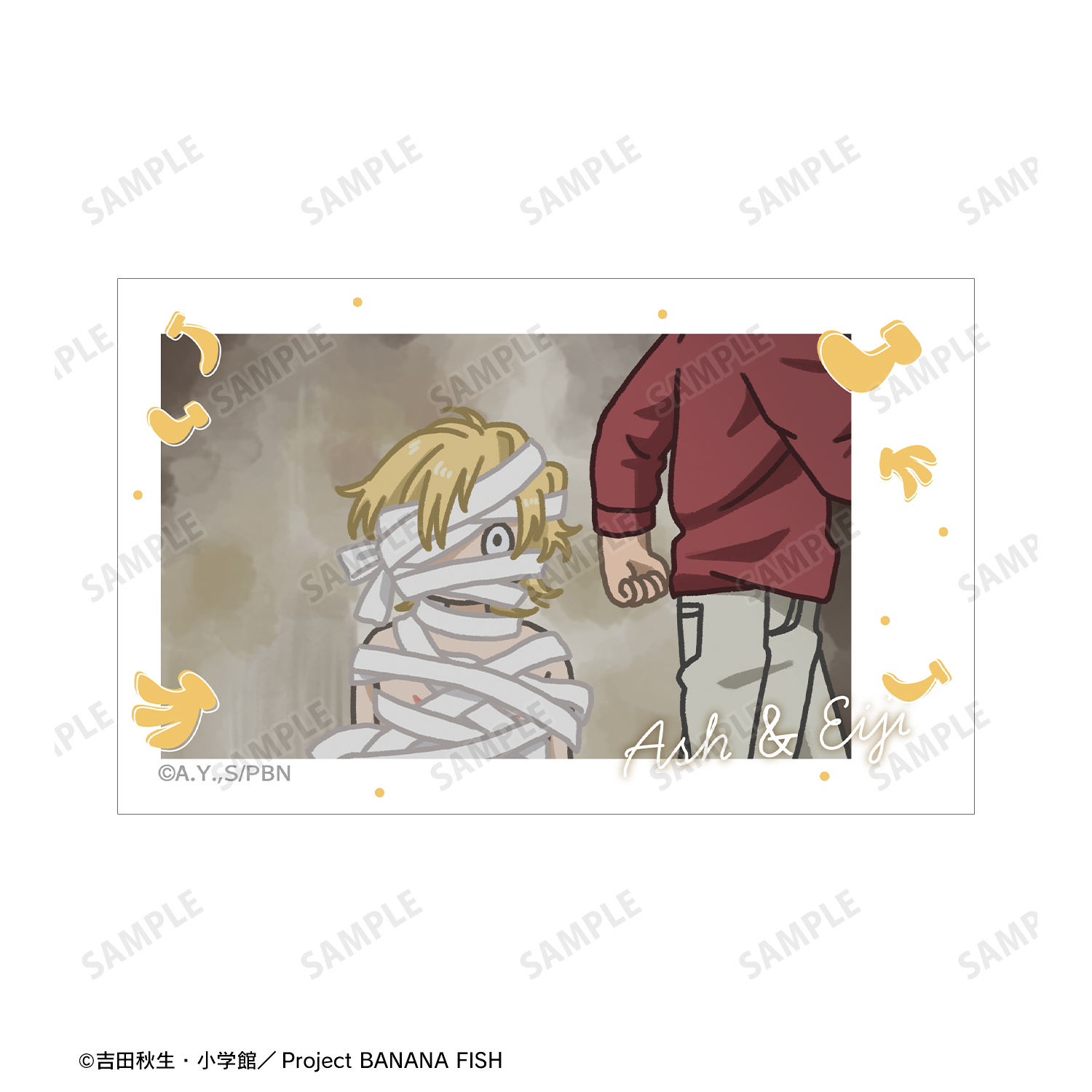BANANA FISH ゆるコマ イラストカード3枚セット ver.A[アルマ