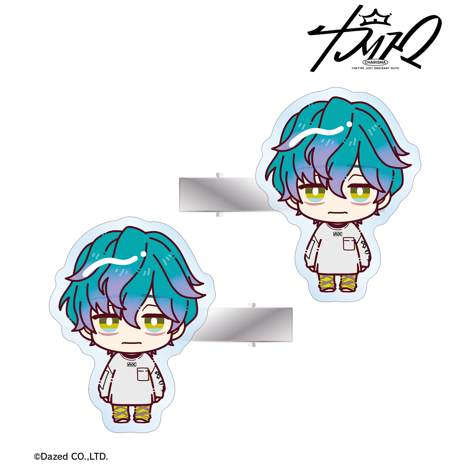 カリスマ_湊 大瀬 ちょこんと！ アクリルヘアクリップ2個セット