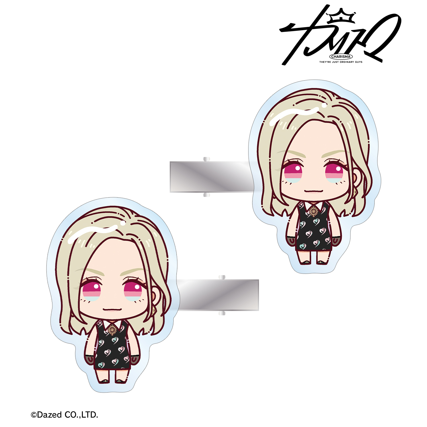 カリスマ_テラ ちょこんと！ アクリルヘアクリップ2個セット