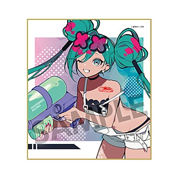 レーシングミク 2025_Rd.3 セパンVer. ミニ色紙