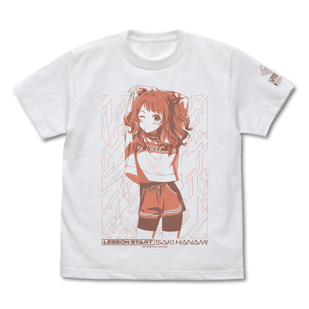 学園アイドルマスター_Lサイズ_花海咲季 Tシャツ/WHITE
