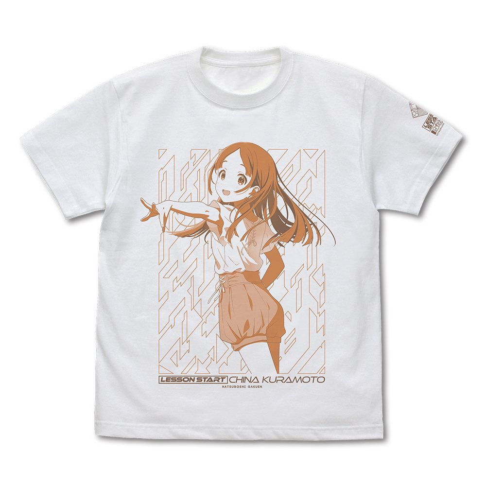 学園アイドルマスター_Lサイズ_倉本千奈 Tシャツ/WHITE