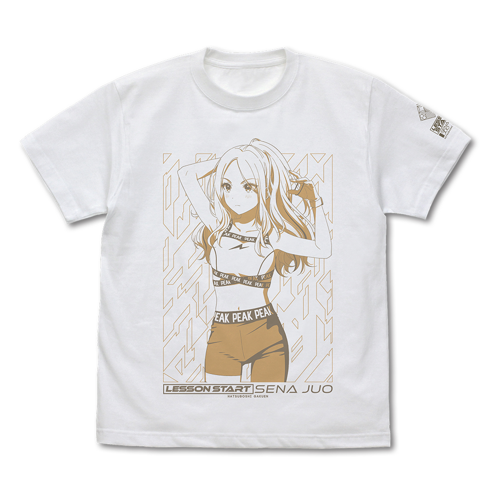 学園アイドルマスター_Sサイズ_十王星南 Tシャツ/WHITE