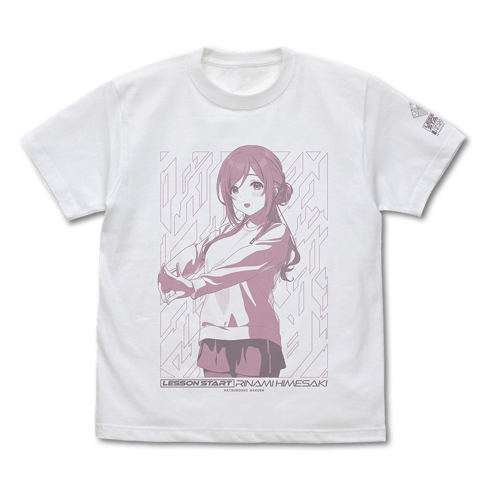 学園アイドルマスター_Mサイズ_姫崎莉波 Tシャツ/WHITE