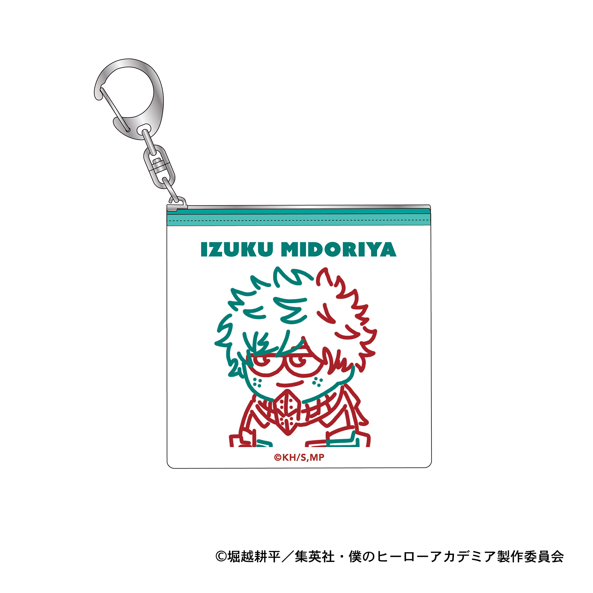 僕のヒーローアカデミア_ジロリPVCミニケース?ラインアートver.?(緑谷出久)