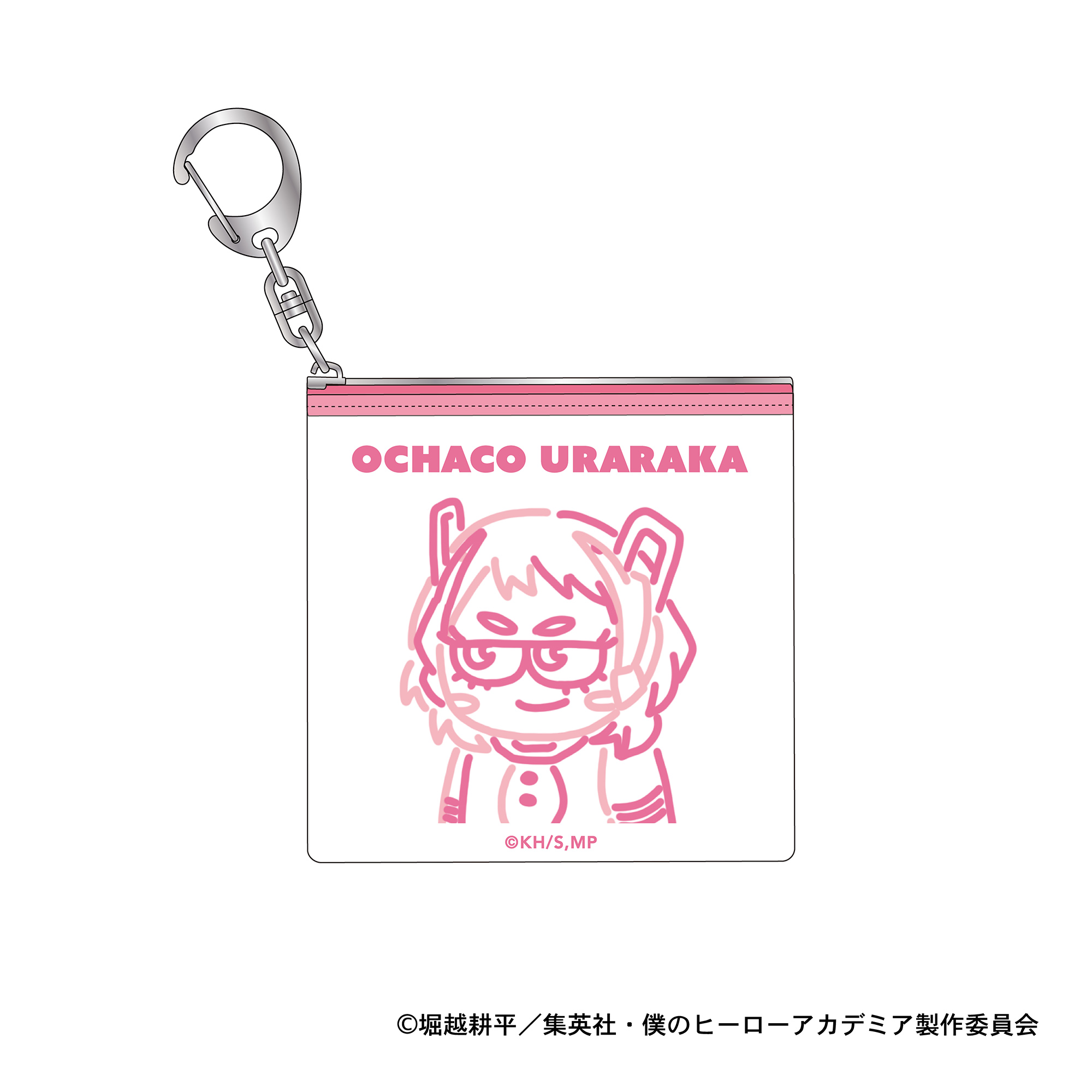 僕のヒーローアカデミア_ジロリPVCミニケース?ラインアートver.?(麗日お茶子)