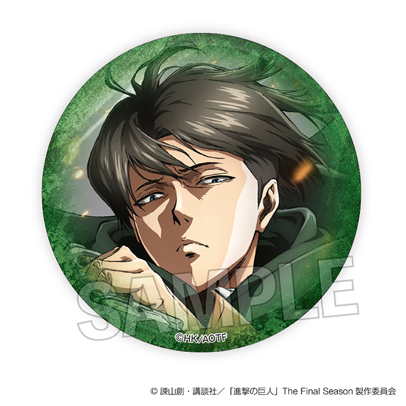 進撃の巨人_ギラギラ缶バッジ　J