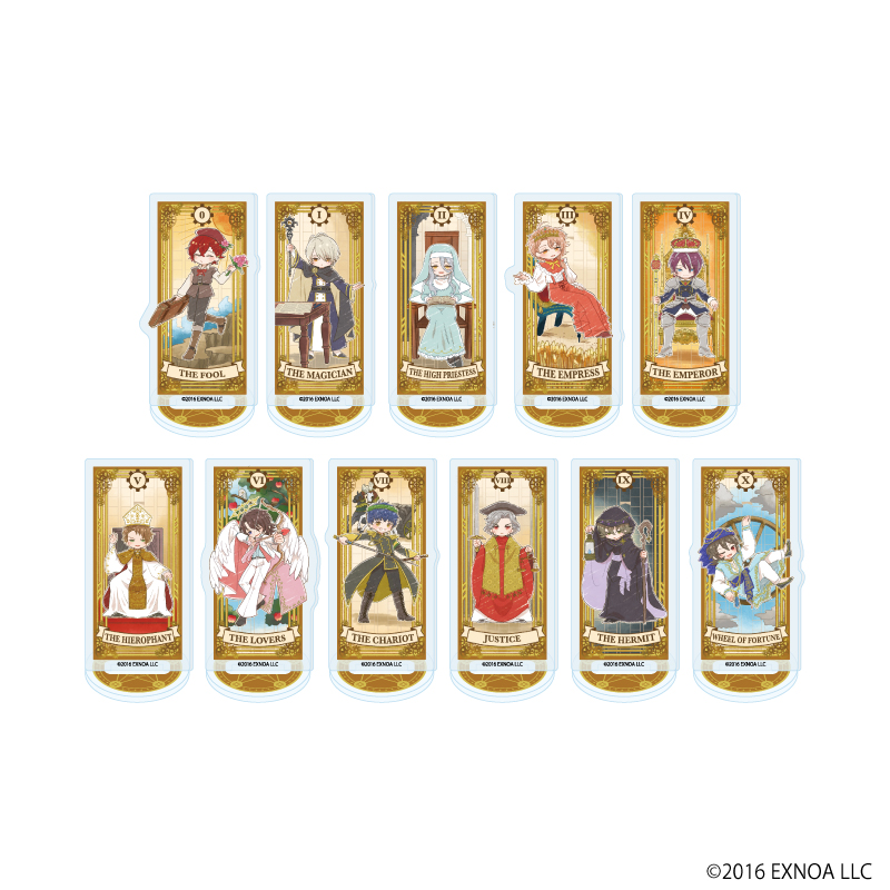 文豪とアルケミスト_アクリルぷちスタンド18/BOX1 BOX(全11種)(グラフアートイラスト)【コンプリートBOX/11個入り】