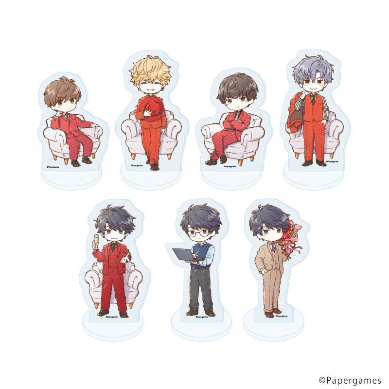 恋とプロデューサー～EVOL×LOVE～_アクリルぷちスタンド03/BOX(全7種)(グラフアートイラスト)【コンプリートBOX/7個入り】