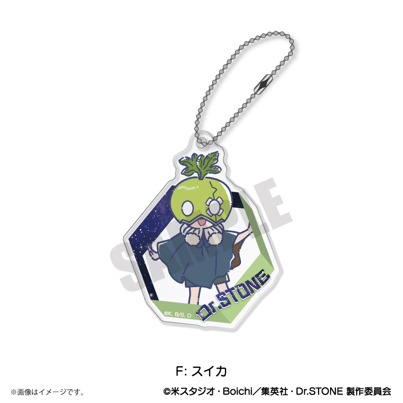 Dr.STONE_れとぽぷ アクリルキーホルダー F スイカ