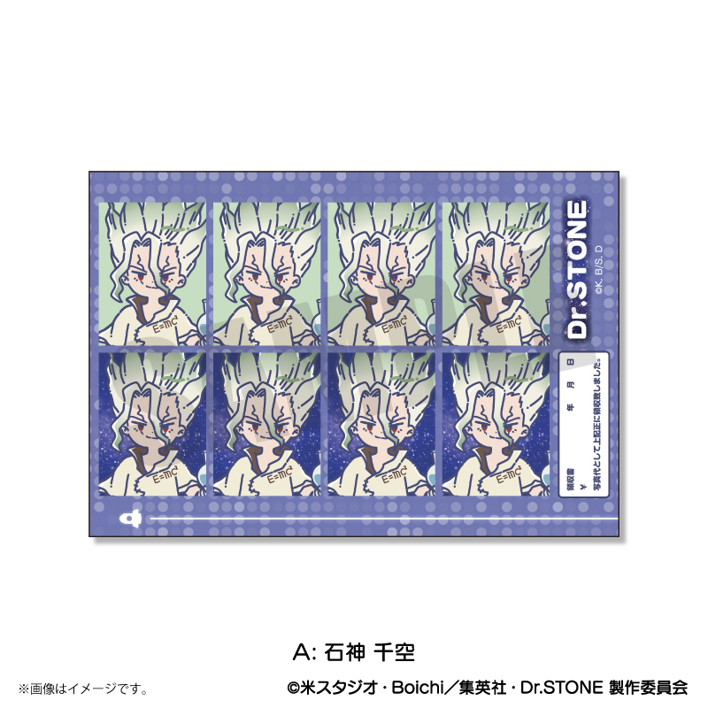 Dr.STONE Amocafe 石神千空 特典 フォトカード 13枚 Dr.STONE Amocafe 石神千空 あさぎりゲン ビジュアルカード ホロ