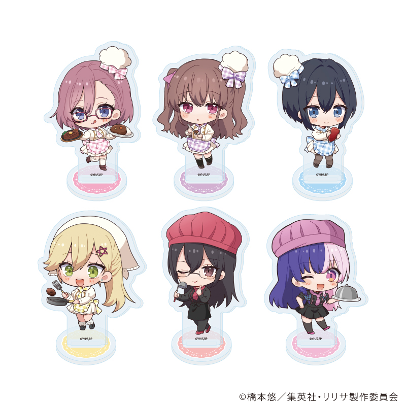 2.5次元の誘惑_アクリルぷちスタンド 01/BOX(全6種)(ミニキャライラスト)【コンプリートBOX/6個入り】