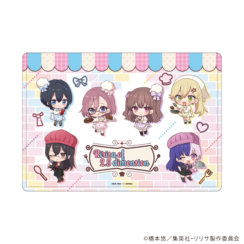 2.5次元の誘惑_キャラクリアケース 05/コックver.(ミニキャライラスト)