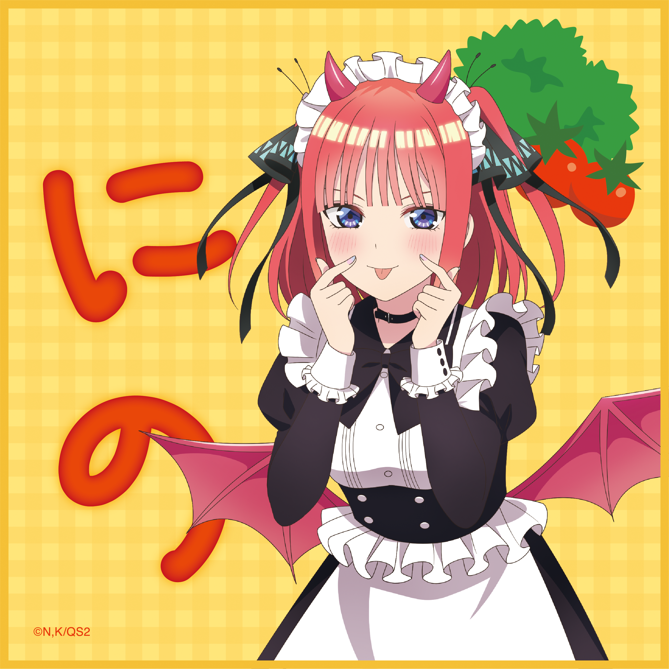五等分の花嫁＊_ミニタオル／（小悪魔メイド）中野二乃 | 公式