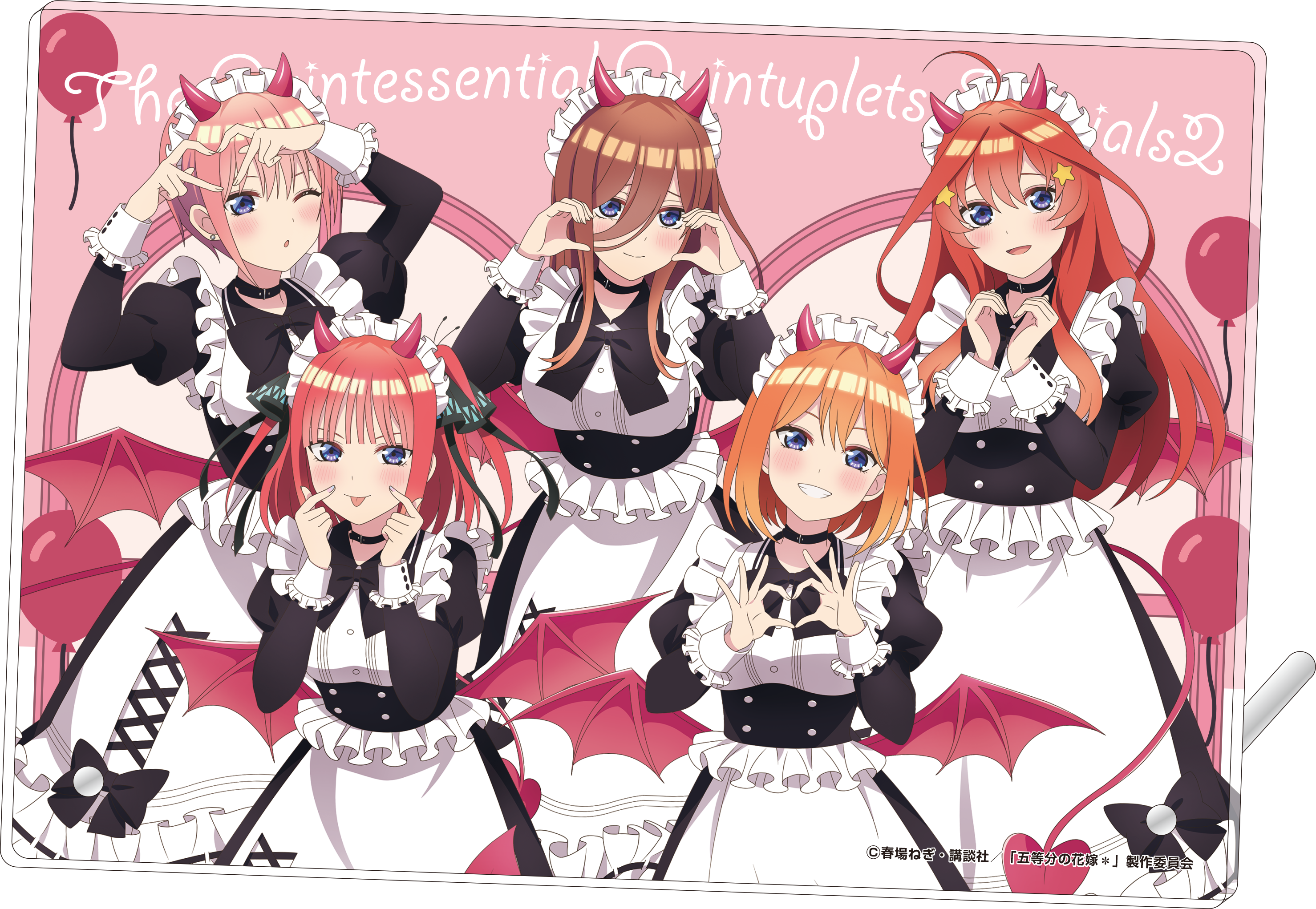 五等分の花嫁＊_アクリルアートパネル（小悪魔メイド）