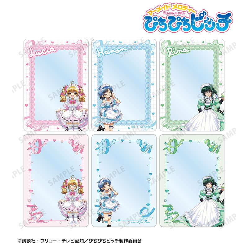 ぴちぴちピッチ_描き下ろし メイドver. トレーディングB8硬質ケース