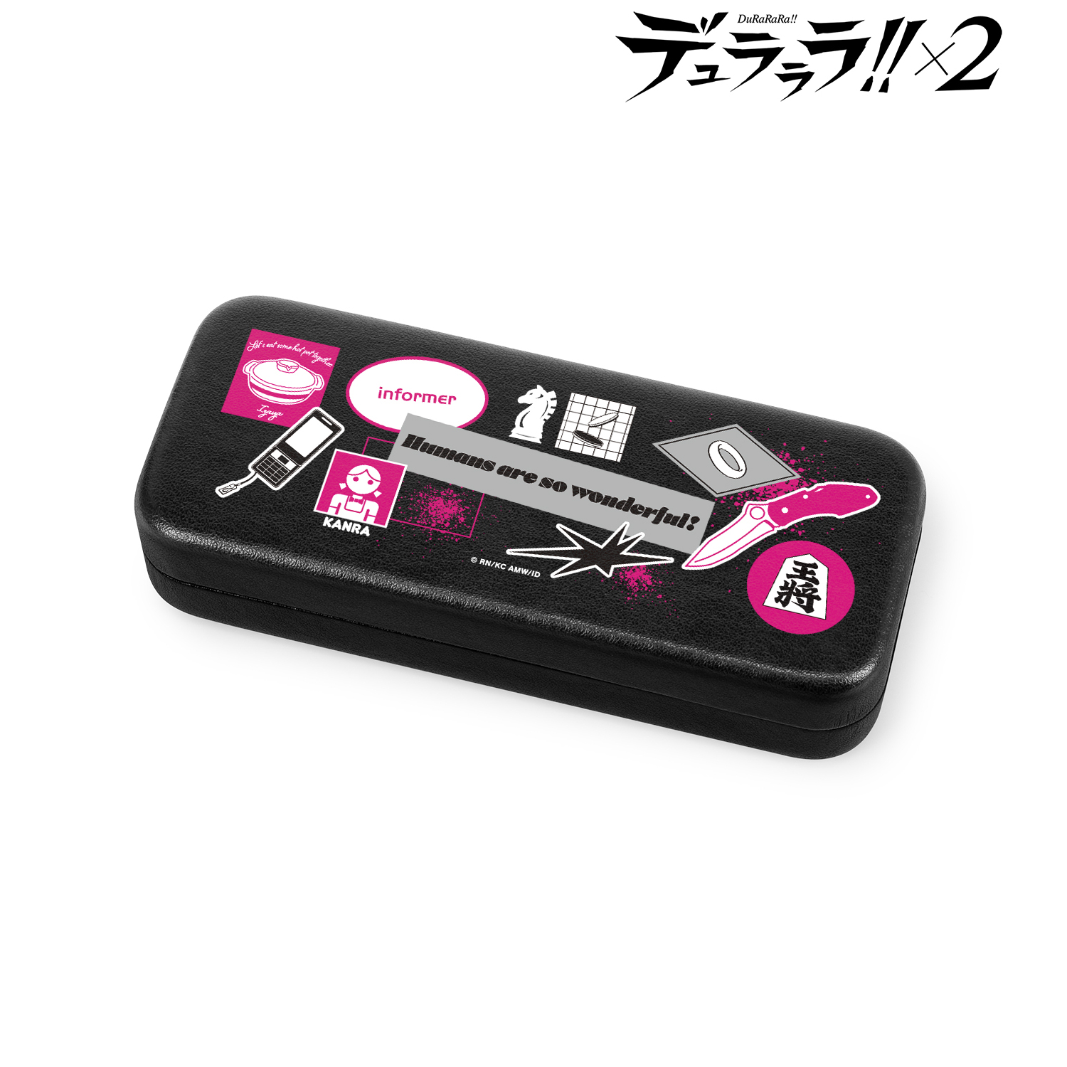 デュラララ!!×２_折原臨也 ar-Unity モチーフ柄 メガネケース