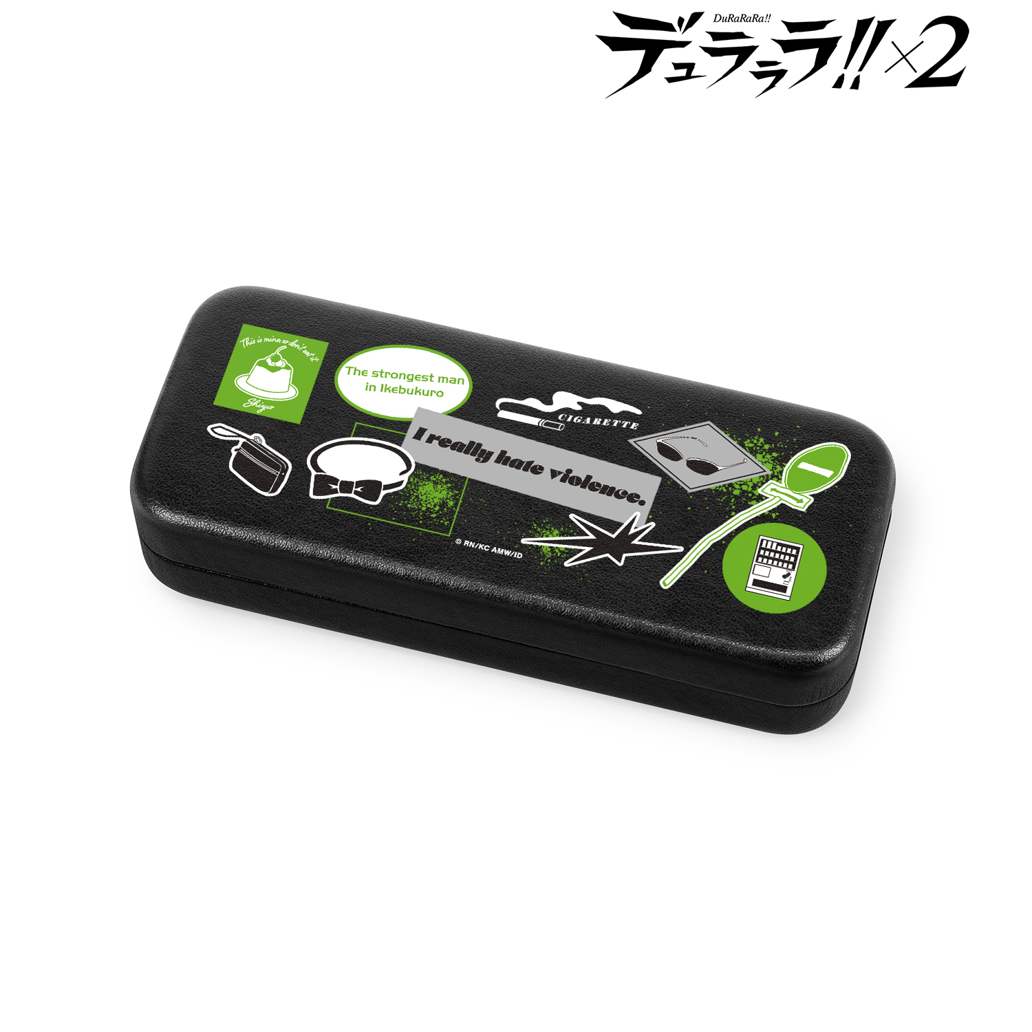 デュラララ!!×２_平和島静雄 ar-Unity モチーフ柄 メガネケース