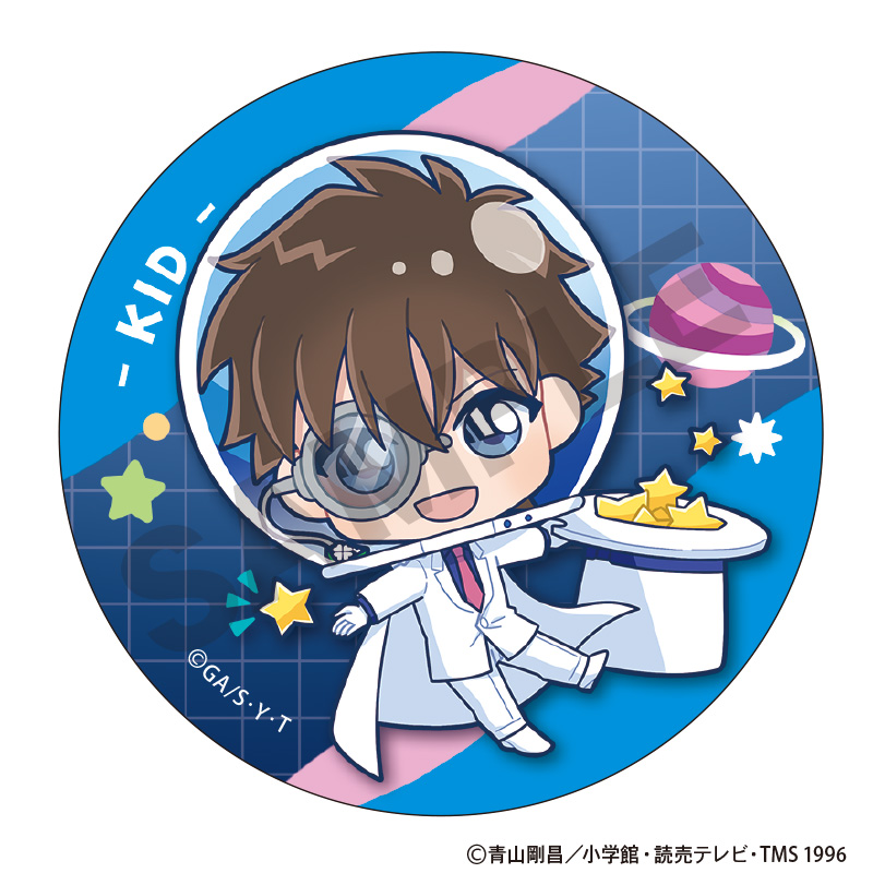 名探偵コナン_トレーディング缶バッジ ぷちコスモ【コンプリート