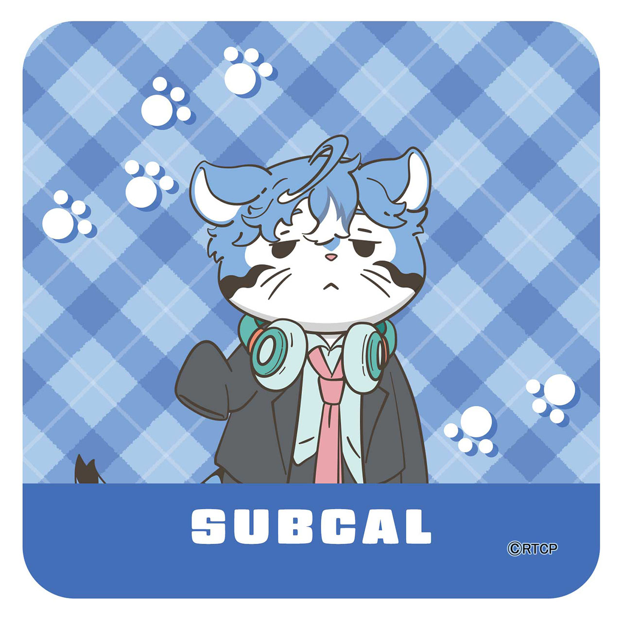 あらいぐまカルカル団_ハンドタオル（サブカル）