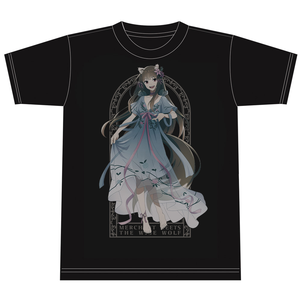 狼と香辛料 MERCHANT MEETS THE WISE WOLF_Mサイズ_Tシャツ ホロ