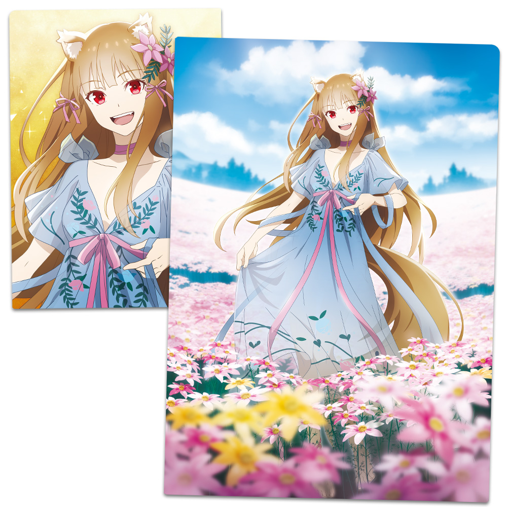 狼と香辛料 超電撃文庫展 クリアファイル TVアニメ「狼と香辛料」 クリアファイルA