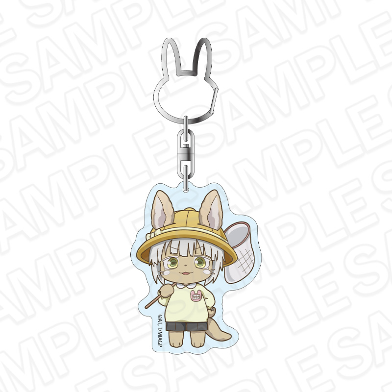 メイドインアビス 烈日の黄金郷_ホログラムキーホルダー ナナチ ようちえん デフォルメ ver.