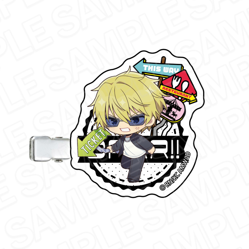 デュラララ!!×2_アクリルヘアクリップ 平和島静雄 遊園地 ver.