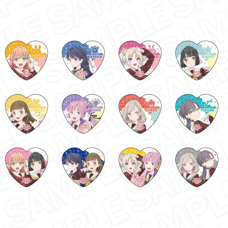 ラブライブ!蓮ノ空女学院スクールアイドルクラブ_ハート型カンバッジ